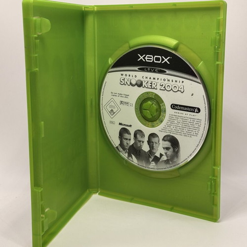 World Championship Snooker 2004 Xbox Original used