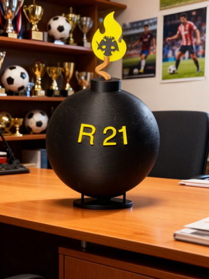 Διακοσμητικό ΑΕΚ Original21 καινούργιο με βάση επιτραπέζιας στήριξης