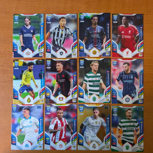 Panini Adrenalyn XL FIFA 365 cards pack of 24 like new