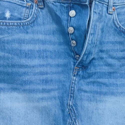 Denim mini skirt Mango like new, medium size, blue
