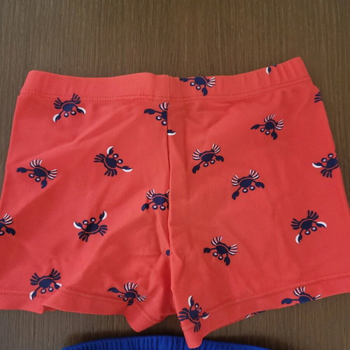 Swimwear set for 1-year-old boy like new with black cap