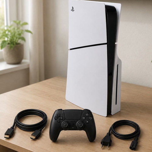 Sony PlayStation 5 Slim Disc Edition PS5 with Blu-ray