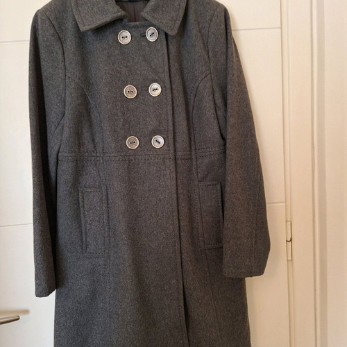 H&M women's coat like new, gray, size 40