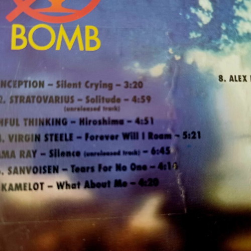 Silent Crying CD used metal compilation