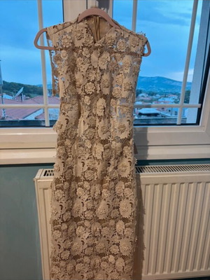 Zini the atelier dress new, beige, size M/38/10