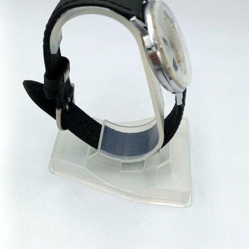 Technos mechanical wristwatch like new with leather strap