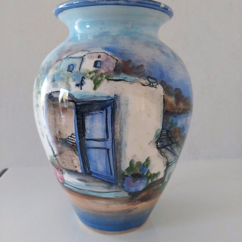 Decorative vases used, set of 2 pieces