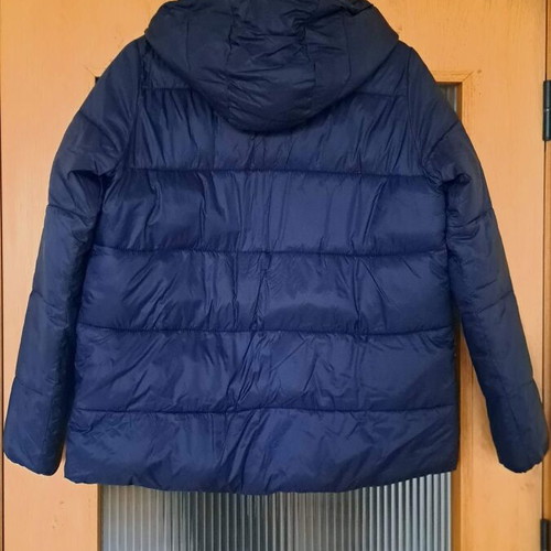 Zara women's winter jacket, dark blue, size S