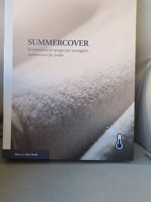 Inglesina Summercover stroller cover new, cotton 78x33 cm