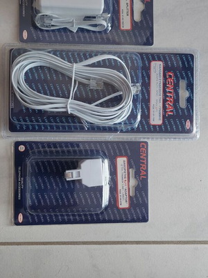 Internet and telephone line accessories new, CENTRAL