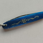 Small blue pocket knife used