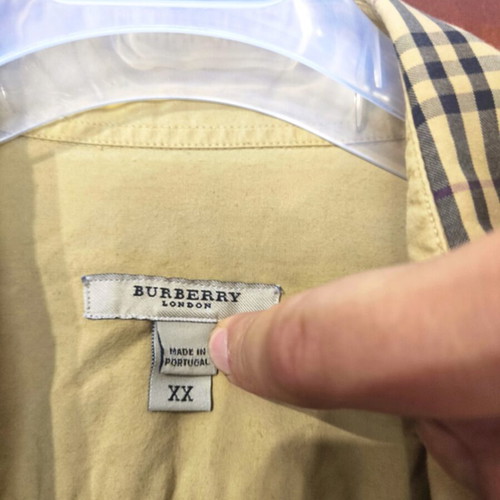 Burberry long sleeve shirt XXL like new