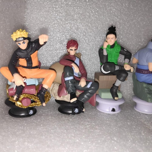 Naruto Shippuden anime figure set of 6, like new