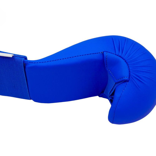 Legendary karate gloves PU and sponge blue XS-XL new