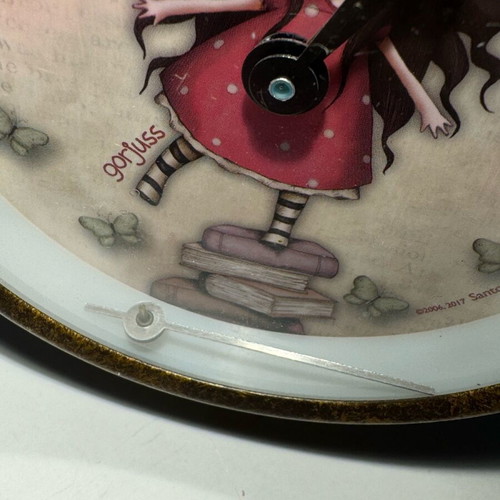 Gorjuss clock used, broken, decorative