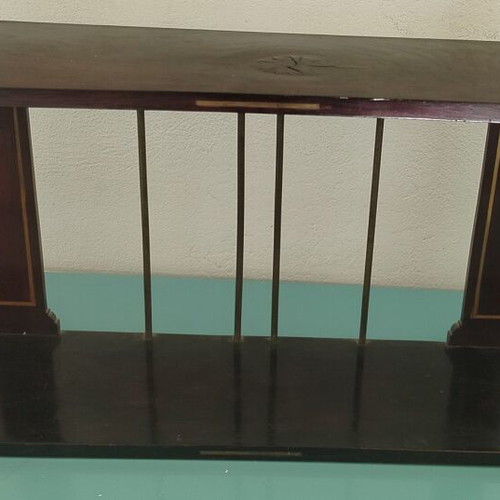 Wooden interwar shelf used with minor wear