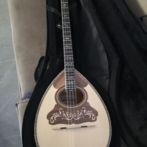 Bouzouki Larisaio used, professional walnut
