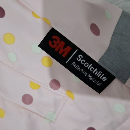 Waterproof jacket used size 4, pink
