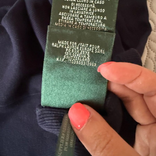 Ralph Lauren blue blouse size Medium like new