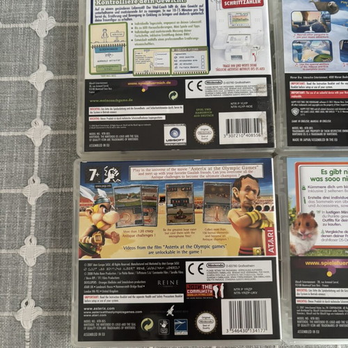 Nintendo DS 4 games bundle with manuals
