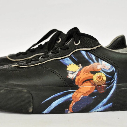 Bershka Naruto Black Sneakers size 40