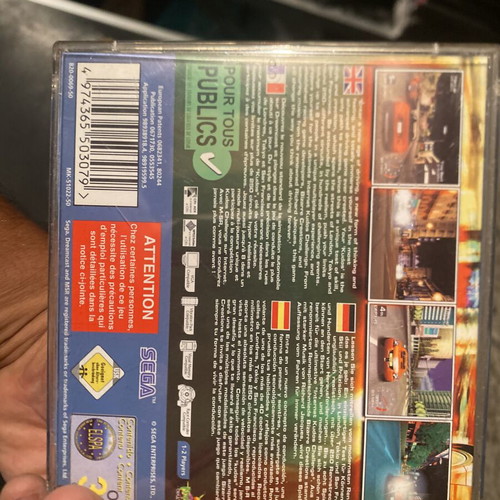 Metropolis Street Racer Dreamcast game