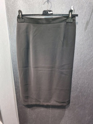 Vintage pencil skirt gray, like new, 100% crepe, size S-M