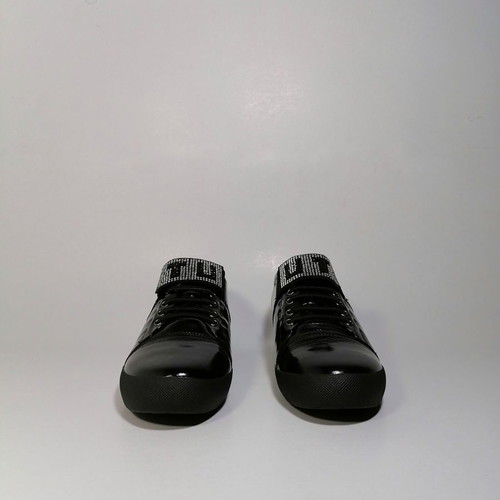 Utopia Oxford shoes used, size 37, black with rhinestones
