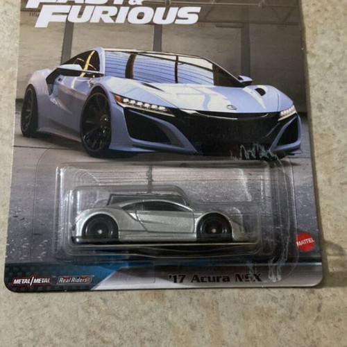 Hot Wheels Fast and Furious Acura NSX toy car like new