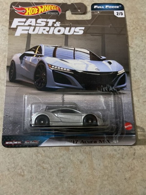 Hot Wheels Fast and Furious Acura NSX παιχνίδι αυτοκίνητο σαν καινούργιο