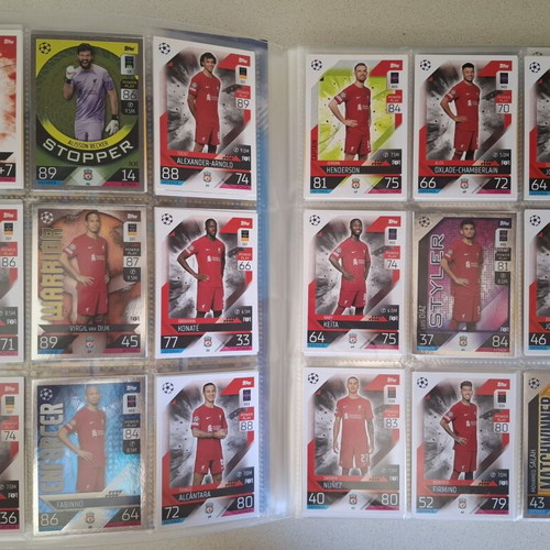 Topps Match Attax Champions League 2022-23 Album like new with extra cards