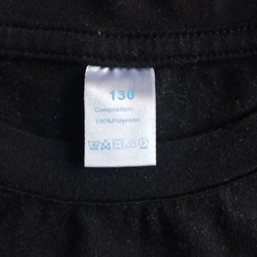 Children's T-shirt TRALALERO TRALALA like new, black, size 7-8Y