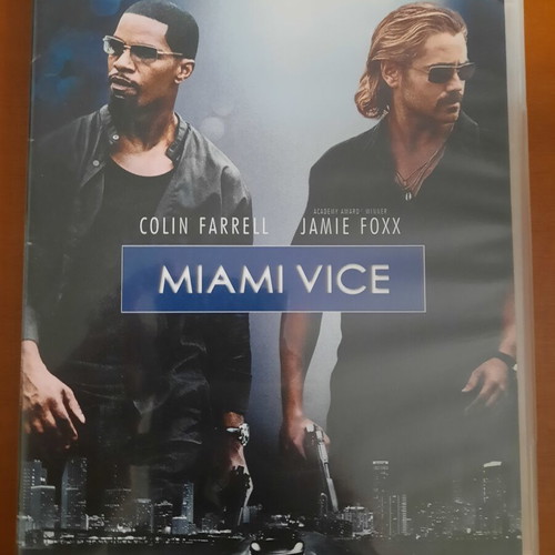 Miami Vice DVD like new, action crime thriller with subtitles