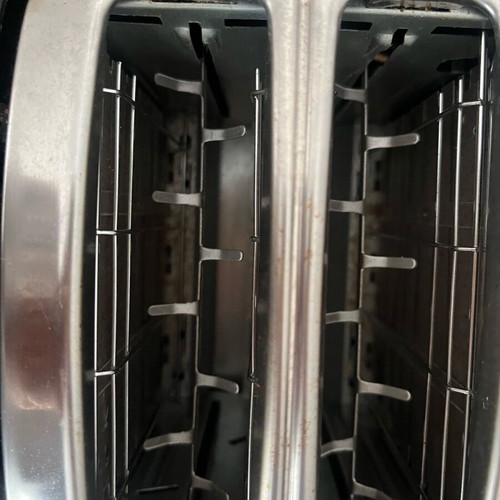 Russell Hobbs toaster used, black, lightly used
