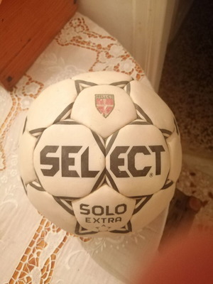 Select soccer ball from the 90s, new, for collection or decoration