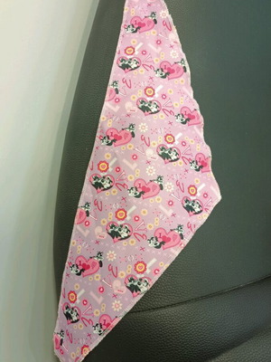 Pet bandanas like new, pack of 2 pieces
