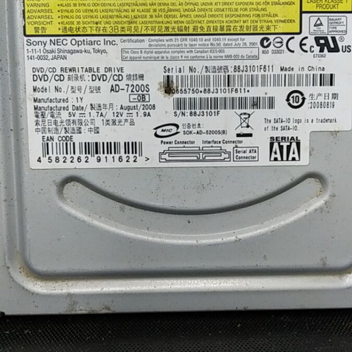 DVD RW Sony in good condition