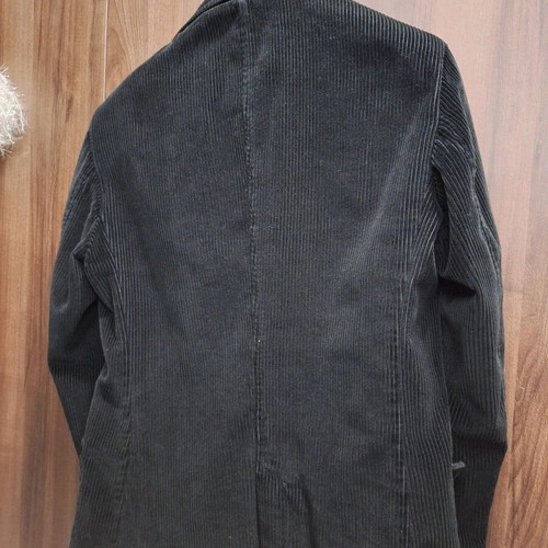 Men's corduroy black jacket medium like new