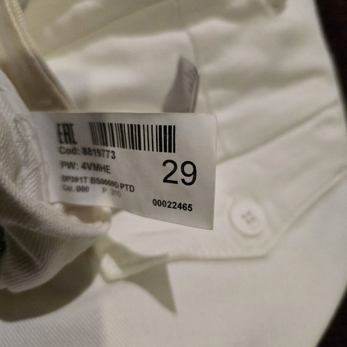 Dondup jeans white size M 38 10 like new