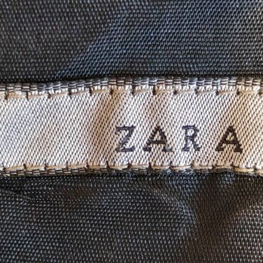 Zara Basic Dress Large Gray like new, viscose