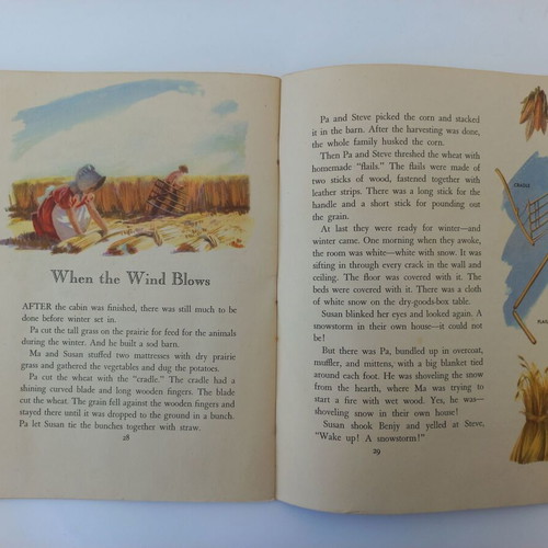 Children's books used, pack of 6 old English 1942-1950