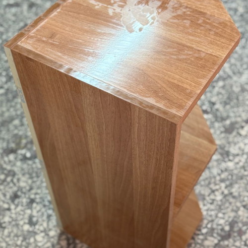 Corner Shelf made of wood in natural color like new