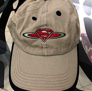 SUPERMAN GREY with JUPITER S SHIELD TRUCKER BASEBALL CAP HAT NEW