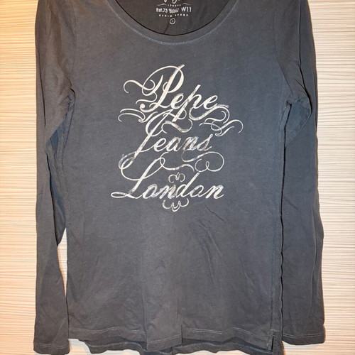 Pepe Jeans blouse gray size L like new
