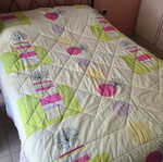 Double quilt medium thickness like new