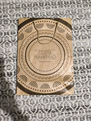 Σακούλα Costa Navarino μεταχειρισμένη, τσάντα δώρου