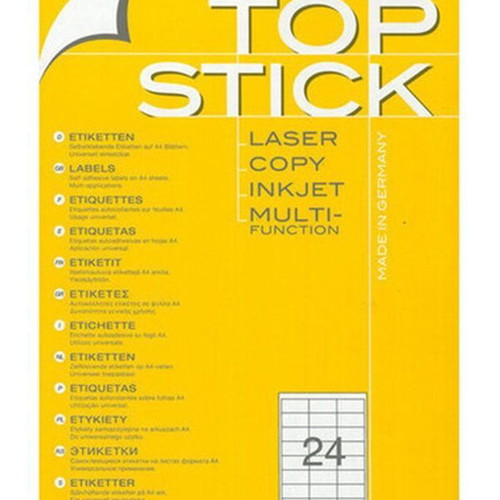 Top Stick label sheets new, pack of about 100