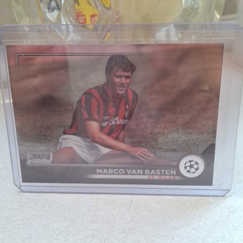 Marco van Basten Topps Stadium Chrome 2023 card