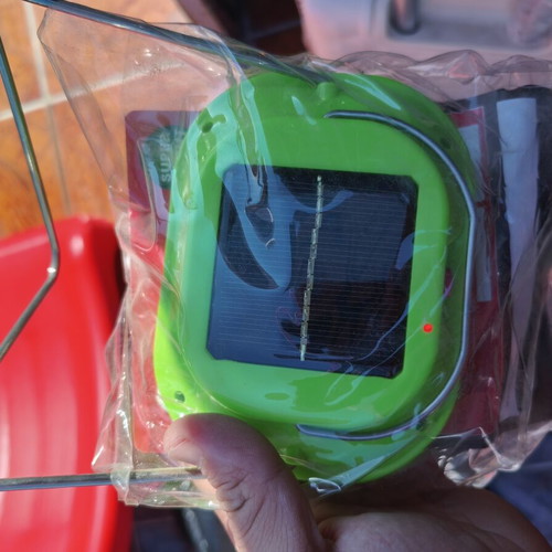 Portable solar lantern LED emergency lamp like new
