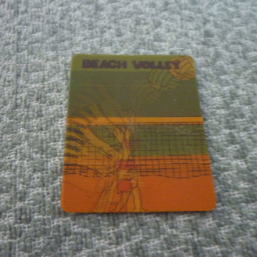 Chipicao 3D Beach Volley No 31 3D card used